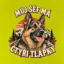 Můj šéf má čtyři tlapky - německý ovčák
