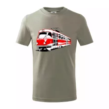 Tramvaj T3R barevná