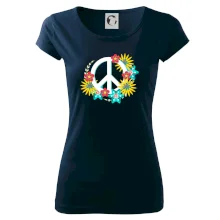 Peace symbol abstraktní