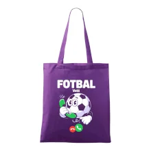 Karikatura fotbal volá