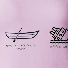 Řemeslnici postavili archu, fušeři Titanic