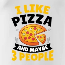 I like pizza and maybe 3 people I like pizza and maybe 3 people