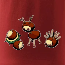 Kaštanová zvířátka - v řadě