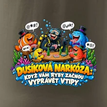 Dusíková narkóza když ryby vyprávějí vtipy