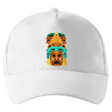 Mayové maska s pyramidou