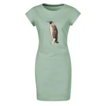 Tučňák kreslený vodovými barvami