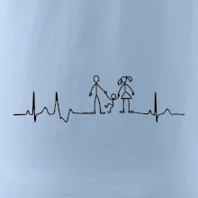 EKG rodina a jedno dítě EKG rodina a jedno dítě