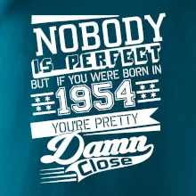 Nobody is perfect - 1954