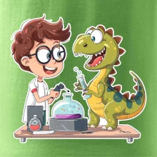 Chemik a dinosaurus - kluk