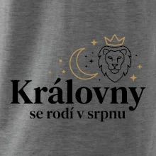 Královny se rodí v srpnu - lev a měsíc