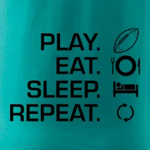 Play Eat Sleep Repeat americký fotbal