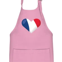 Francouzská vlajka srdce