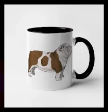 Vintage English bulldog