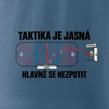 Hokejová taktika hlavně se nezpotit