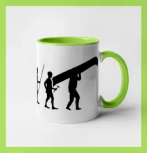 Evoluce kanoe nad hlavou