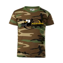 Bagrista v kruhu - vlastní nápis