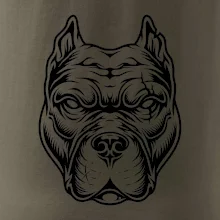 Americký stafordširský teriér hlava