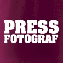 Novinář nápis - Press Fotograf