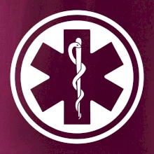 Rescue logo samostatné kulaté