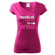 Will trade medical advice for wine