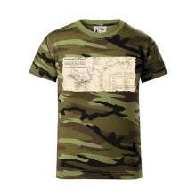 Mapa Báňské dráhy z Moravské Ostravy do Doubravy