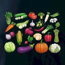 Zelenina ze zahrádky