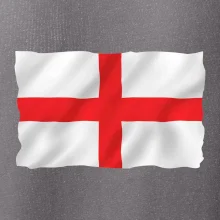 Anglická vlajka vlající