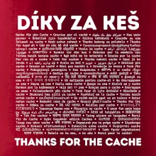 Díky za keš (v různých jazycích)