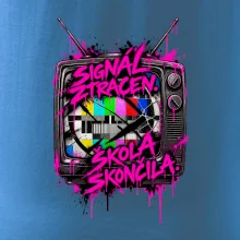 SIGNÁL ZTRACEN. ŠKOLA SKONČILA.