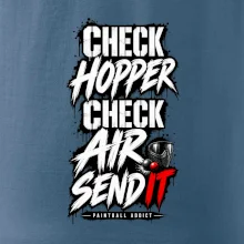 Kontrola zásobníku check hopper air paintball