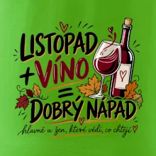 Listopad a víno je dobrý nápad