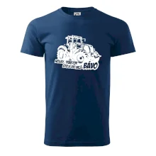 Holky, traktor stojí víc než bávo