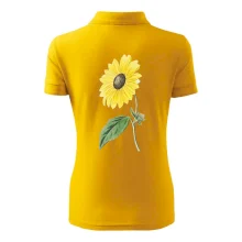 Slunečnice otočená