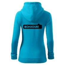 Nápis Bonjour Nápis Bonjour
