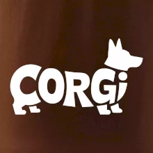 Corgi nápis v těle