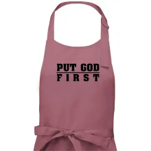 Put God first tlustý nápis