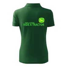 Save horse, ride tractor