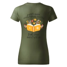 Jestli mám otevřenou knihu, tak vás neslyším