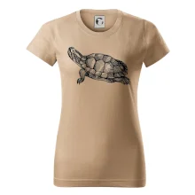 Tužkou kreslená želva