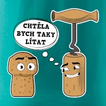 Zátka - chtěla bych taky lítat