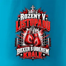 Listopadový boxer s úderem krále