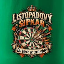 Listopadový šipkař mistr terče