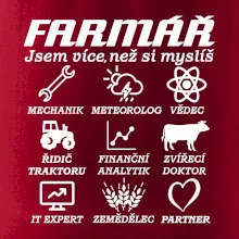 Symboly farmář - Traktorista a partner