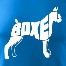Boxer nápis v těle