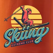Skiing winter extreme cup