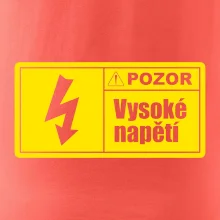Pozor vysoké napětí