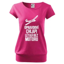 Opravdovi chlapi létají bez motoru