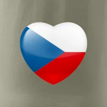 České srdce - vlajka