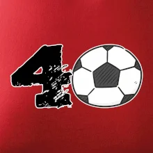 Fotbal kulaté narozeniny 40