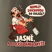 Svíčková do guláše a lanýže do kaše